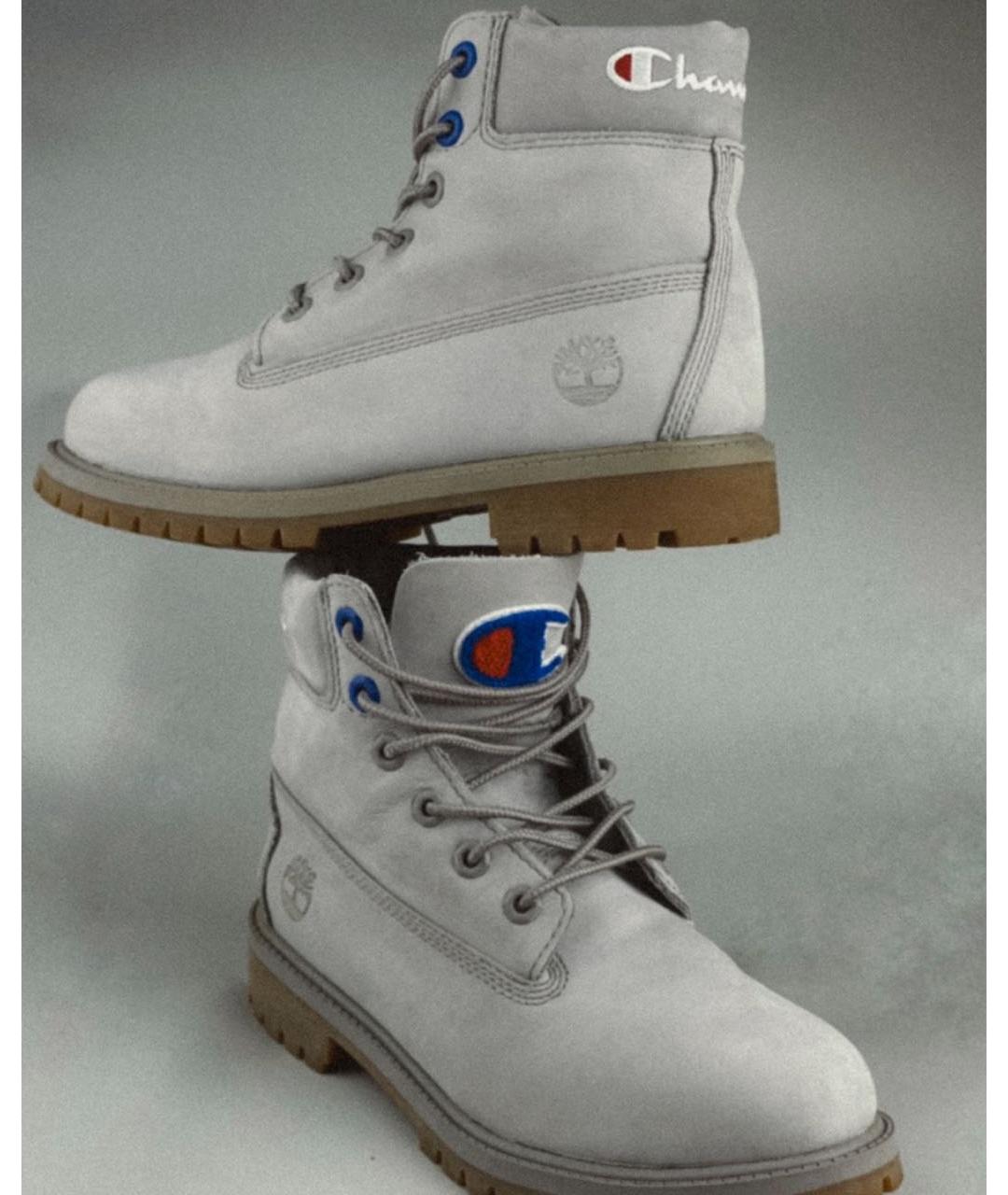 TIMBERLAND Антрацитовые нубуковые ботинки, фото 3