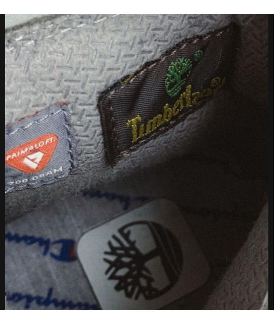 TIMBERLAND Антрацитовые нубуковые ботинки, фото 6