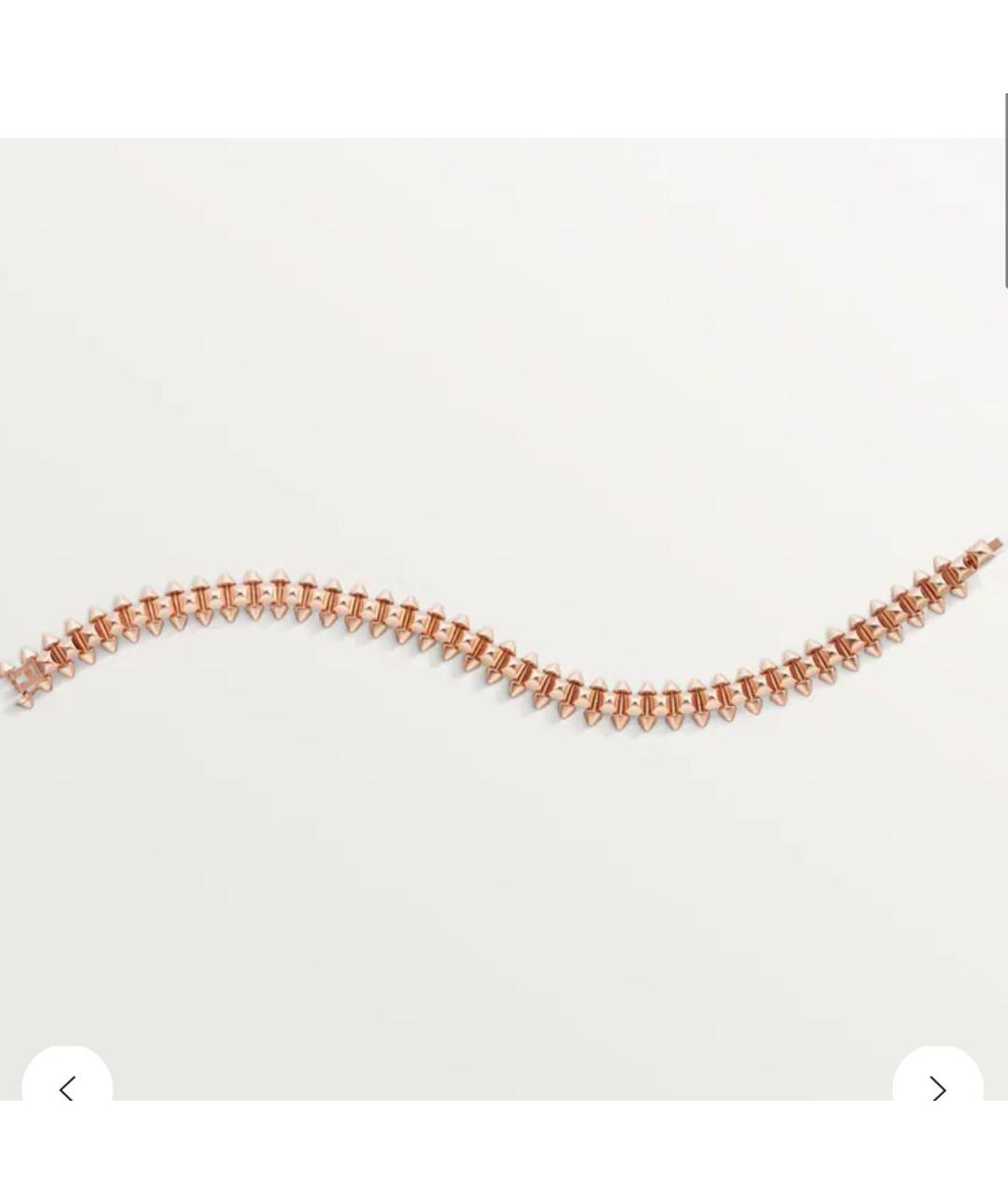 CARTIER Золотой браслет из розового золота, фото 6