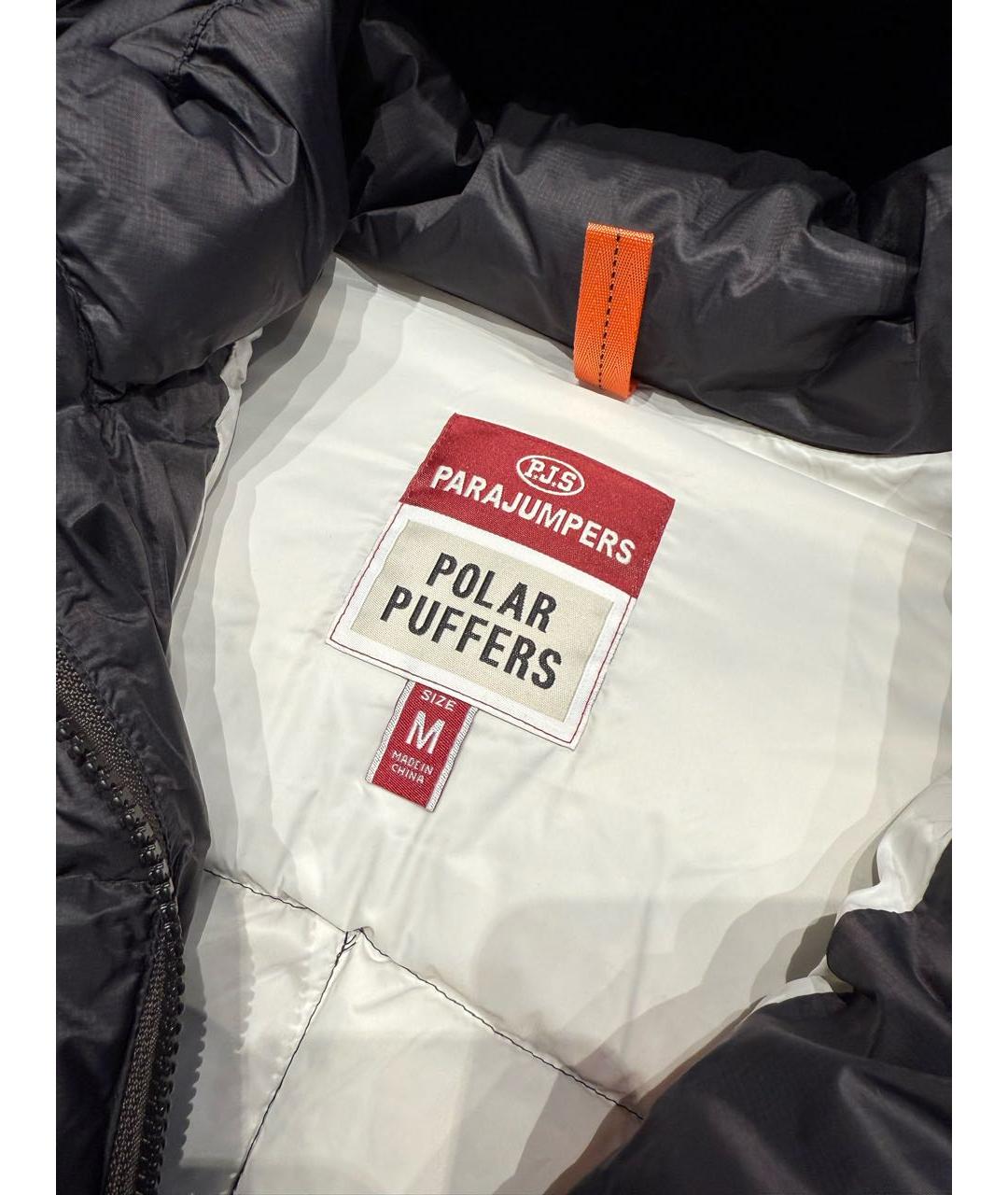 PARAJUMPERS Черный полиамидовый пуховик, фото 6