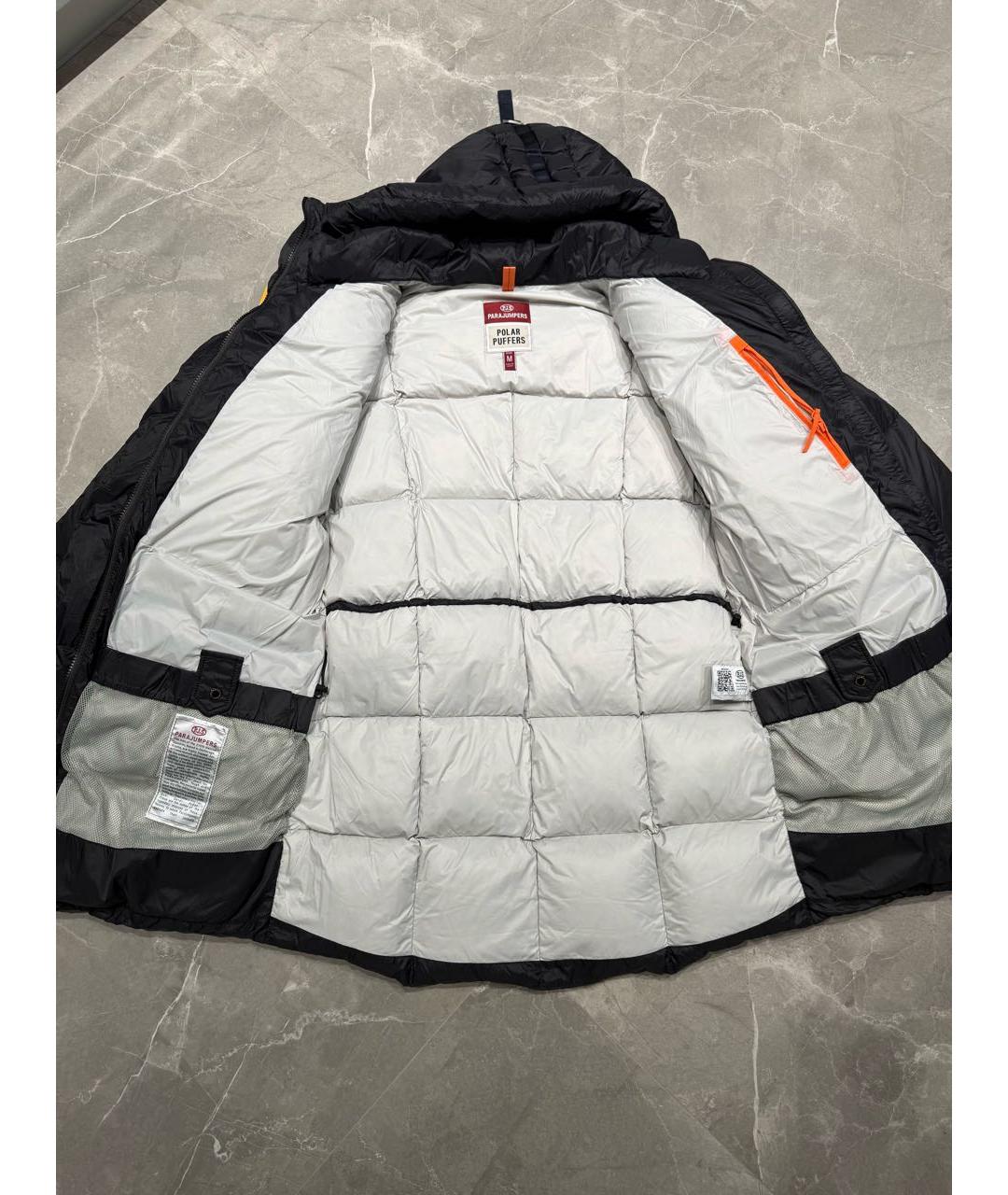 PARAJUMPERS Черный полиамидовый пуховик, фото 4