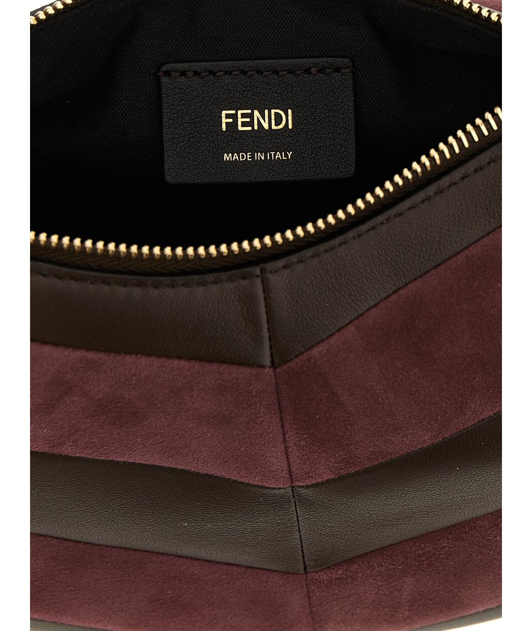 FENDI Мульти кожаная сумка с короткими ручками, фото 4