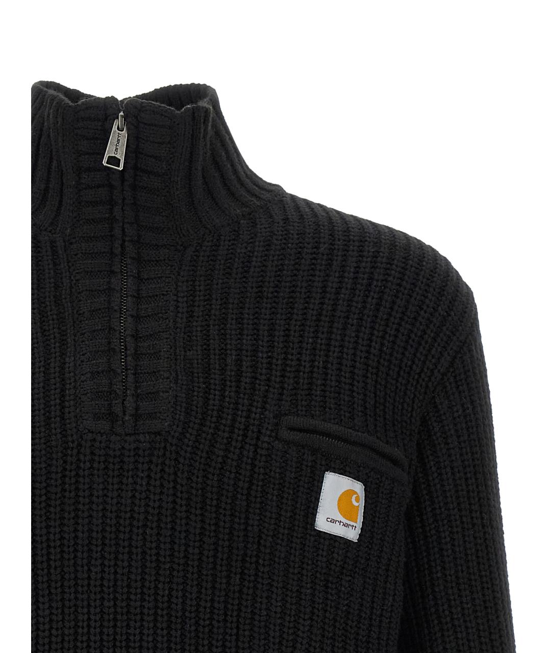 CARHARTT WIP Черный шерстяной джемпер / свитер, фото 3