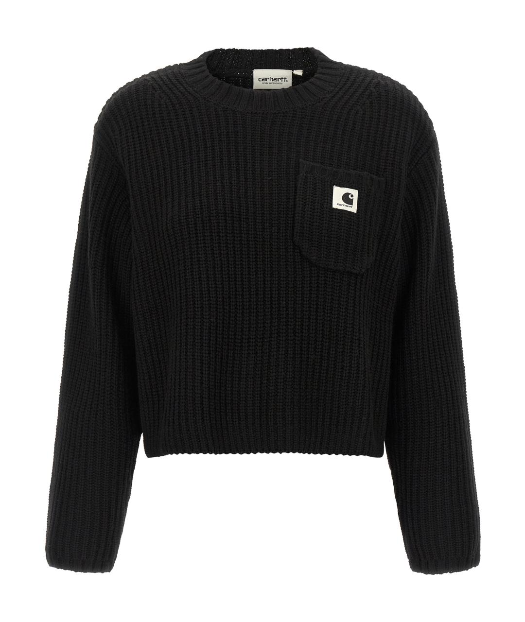 CARHARTT WIP Черный шерстяной джемпер / свитер, фото 1