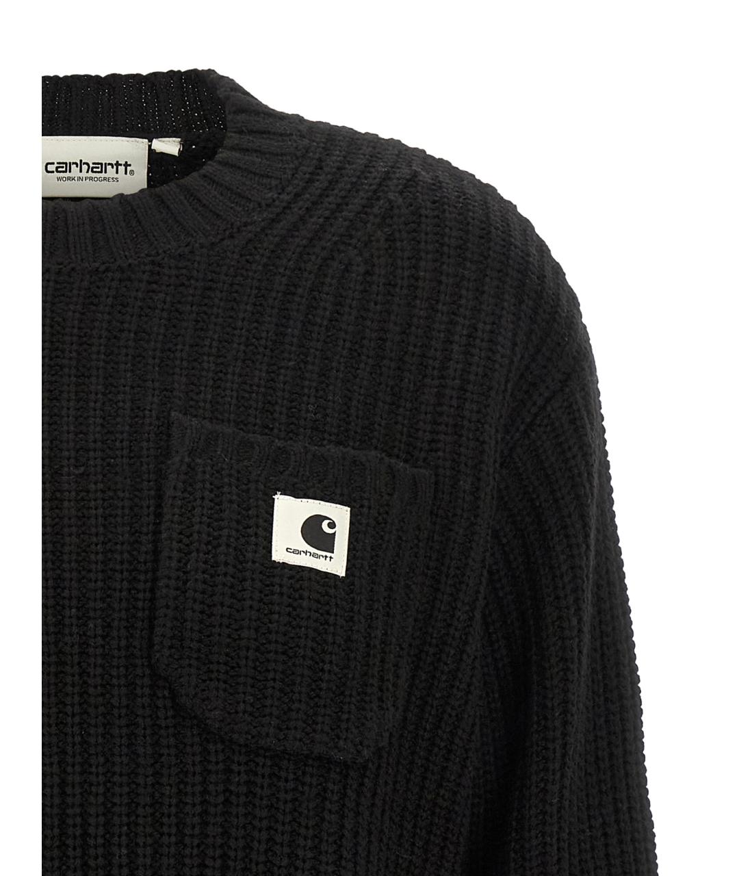 CARHARTT WIP Черный шерстяной джемпер / свитер, фото 3