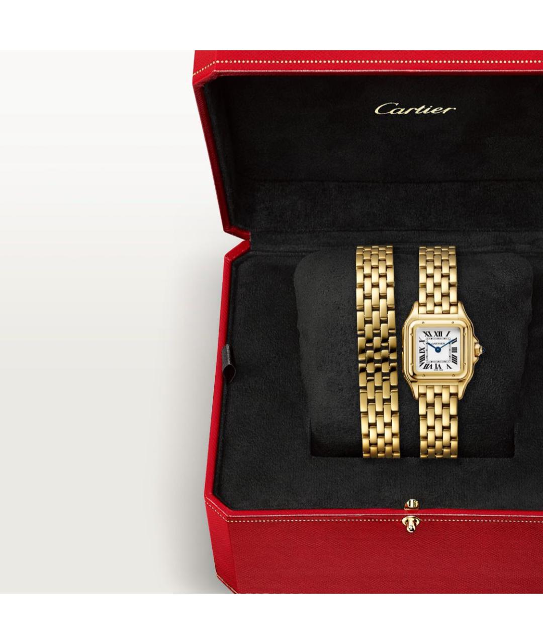 CARTIER Желтые часы из желтого золота, фото 4