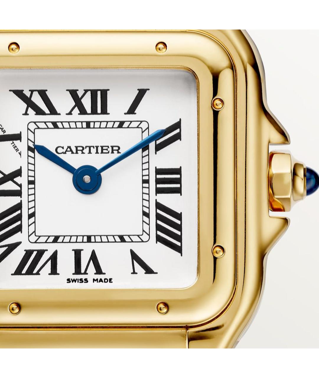 CARTIER Желтые часы из желтого золота, фото 3