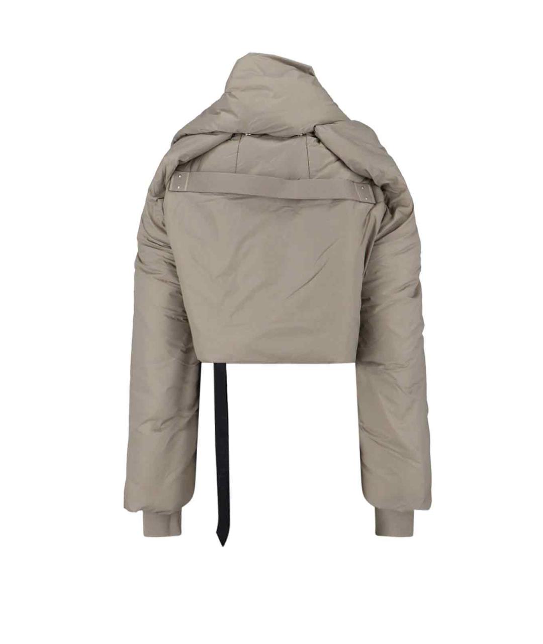 RICK OWENS DRKSHDW Серая полиамидовая куртка, фото 2