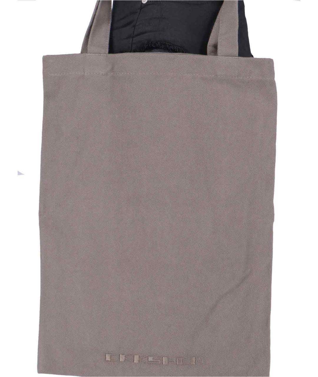 RICK OWENS DRKSHDW Черные хлопковые прямые джинсы, фото 5