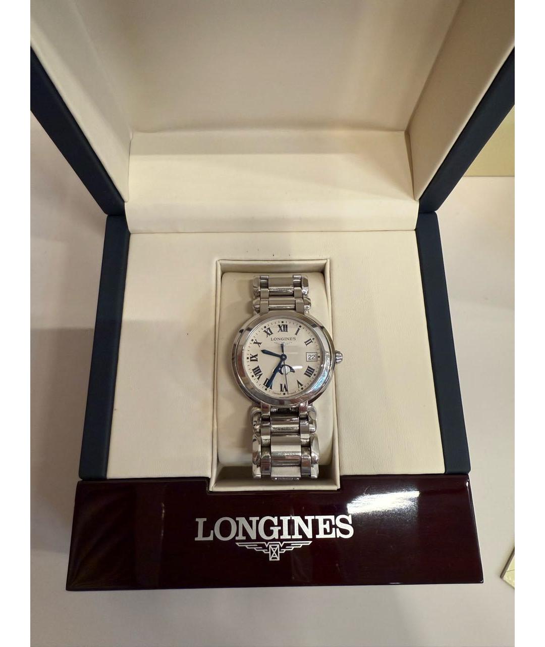 LONGINES Серые часы, фото 6