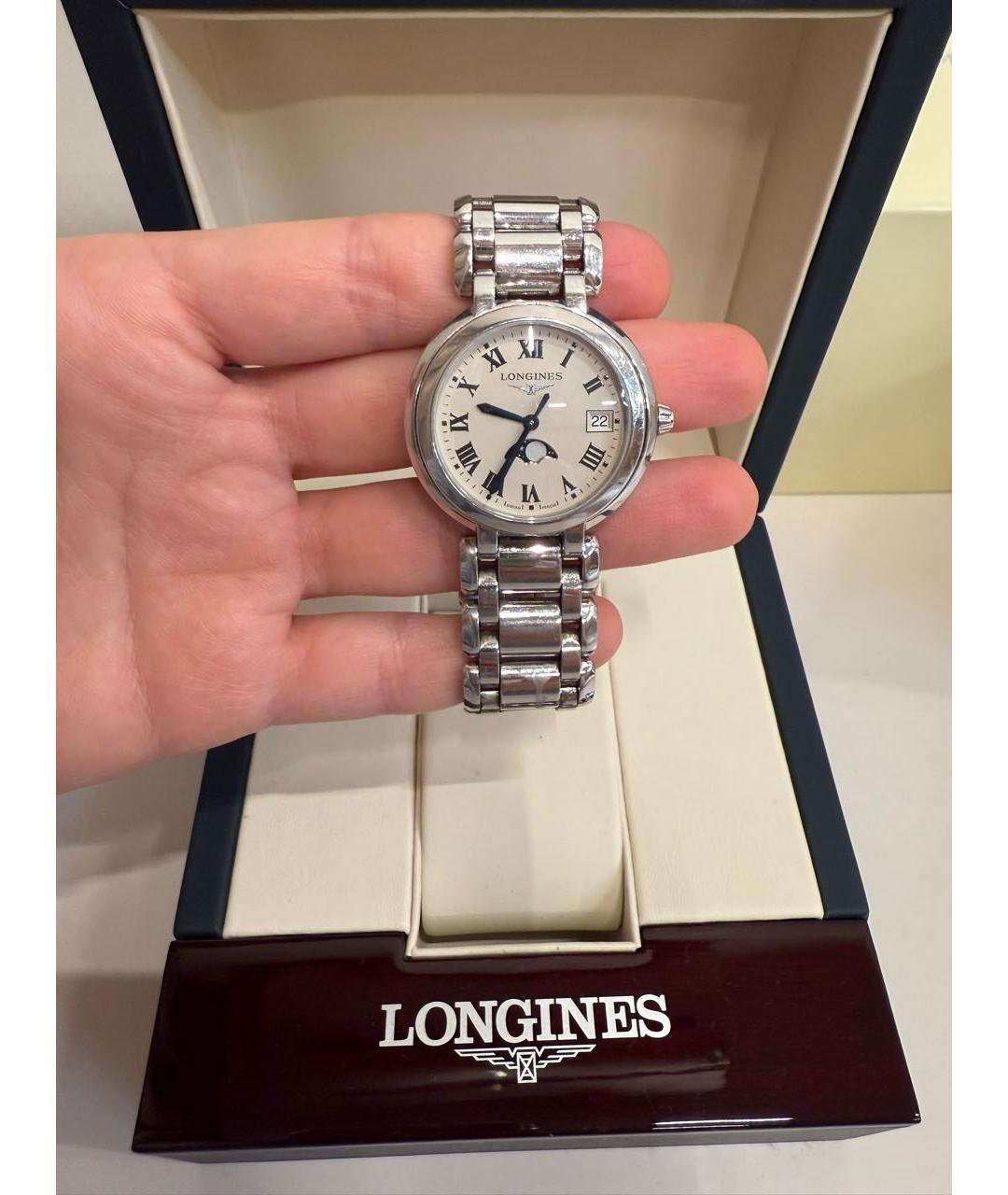 LONGINES Серые часы, фото 3