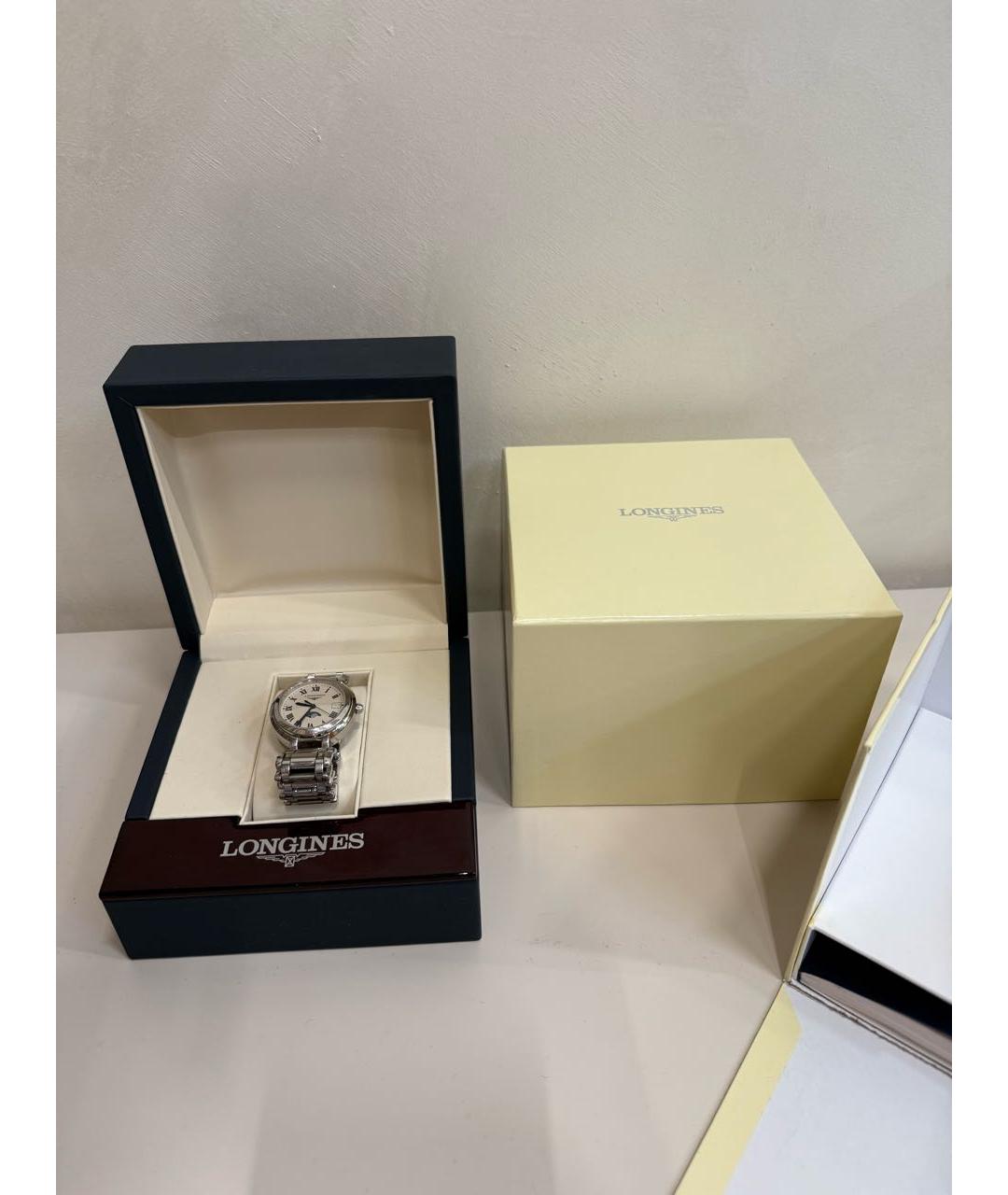 LONGINES Серые часы, фото 5