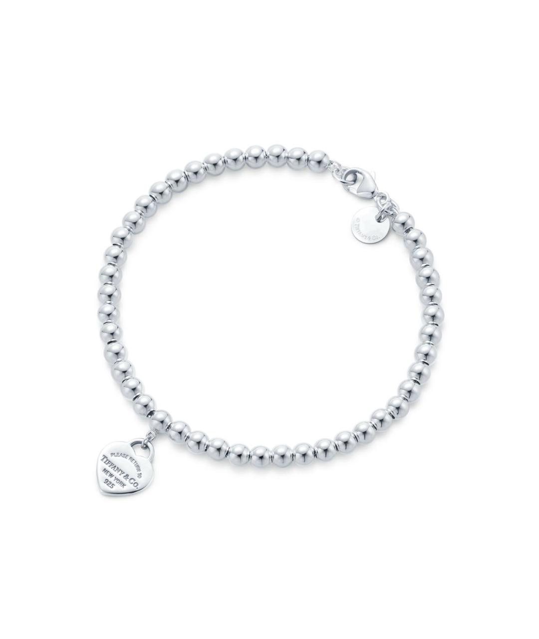 TIFFANY&CO Голубой серебряный браслет, фото 2