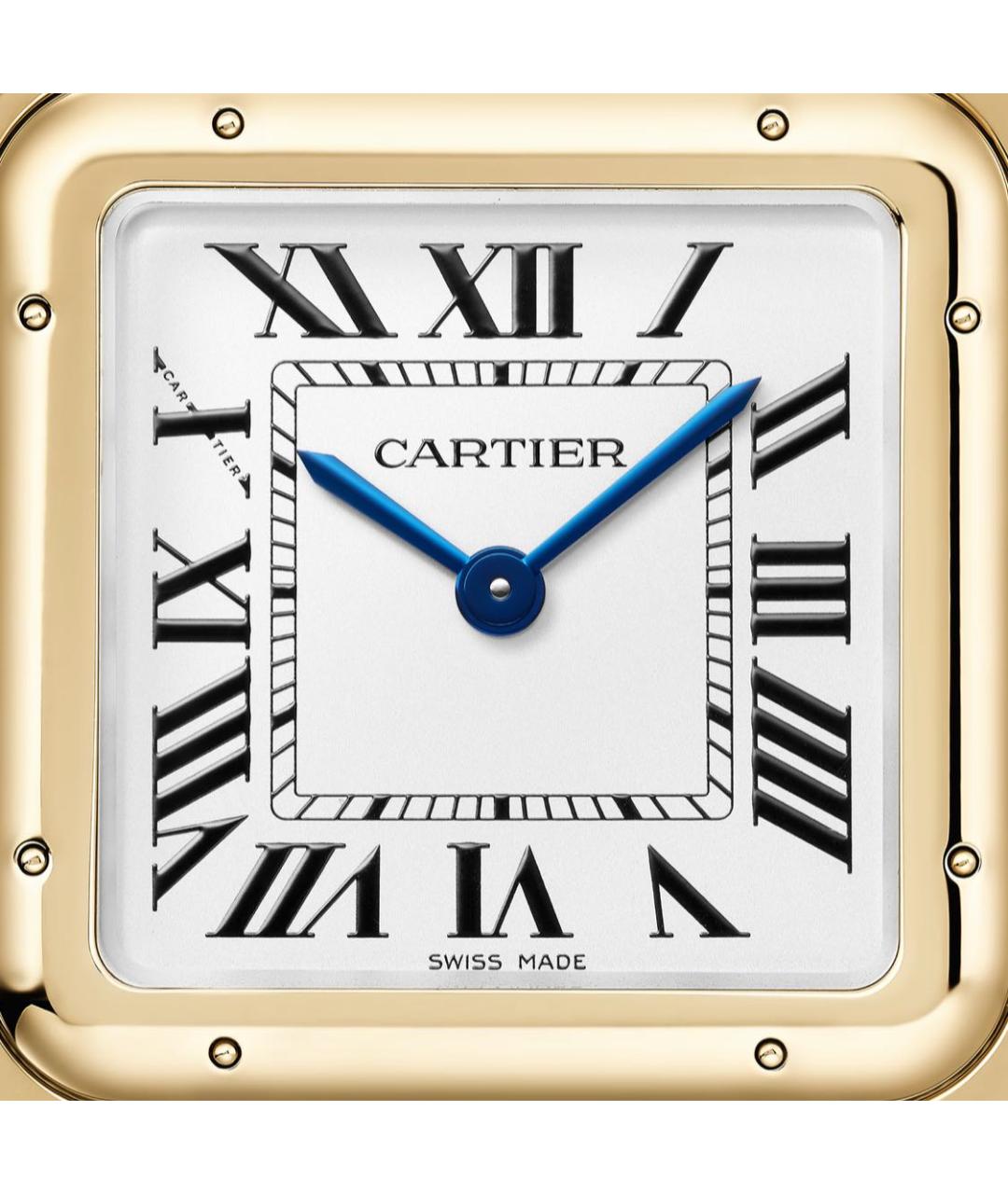 CARTIER Желтые часы из желтого золота, фото 5