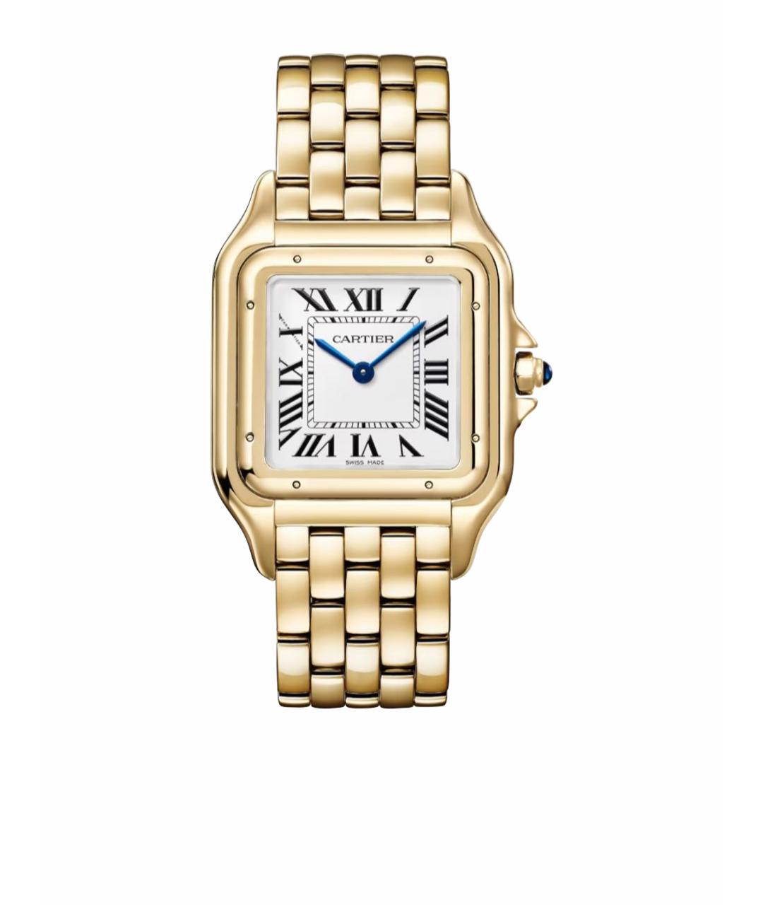 CARTIER Желтые часы из желтого золота, фото 1