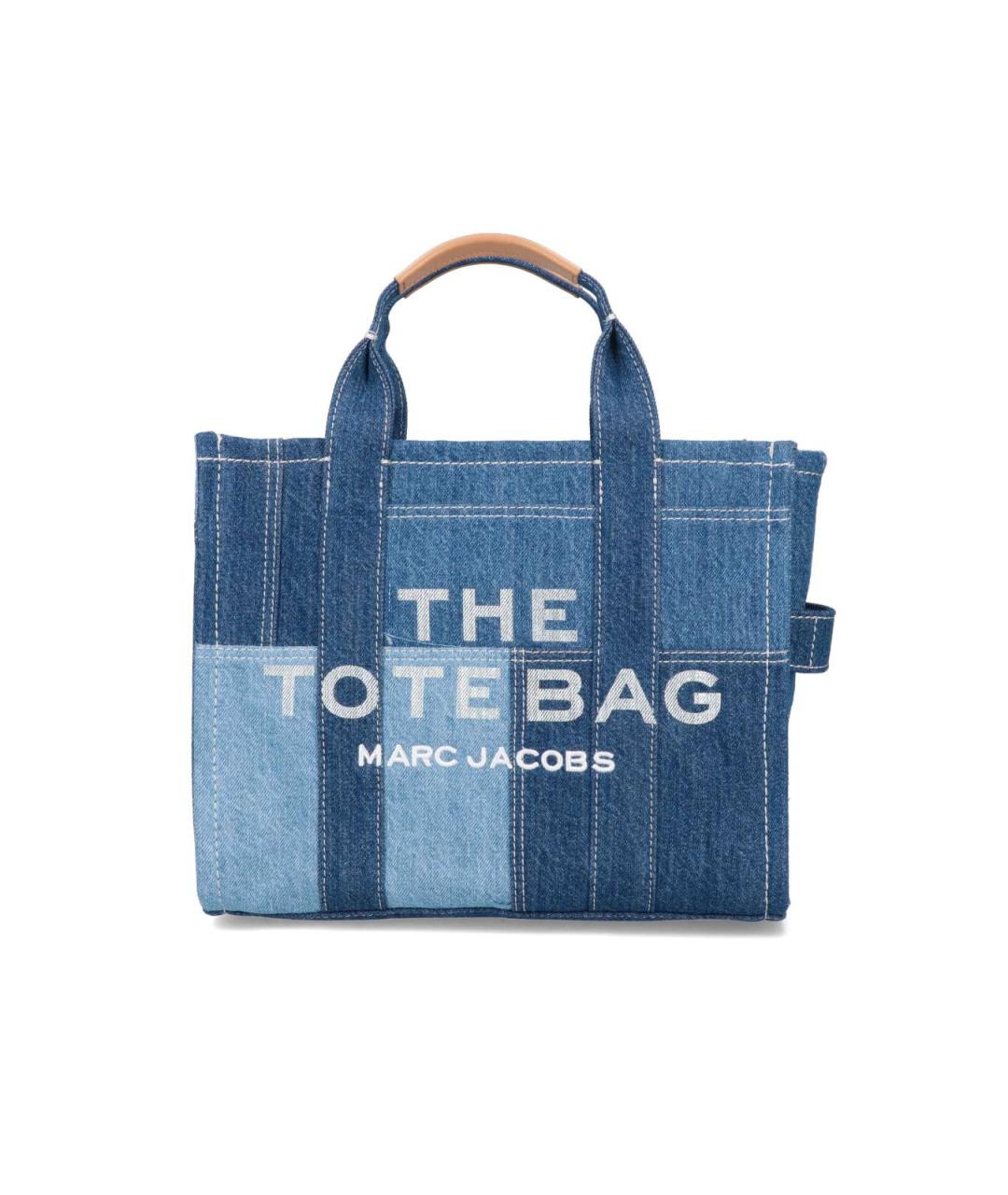 MARC JACOBS Синяя хлопковая сумка тоут, фото 1