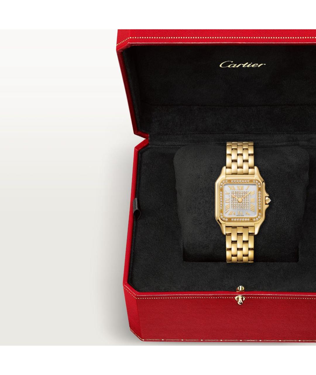 CARTIER Желтые часы из желтого золота, фото 7