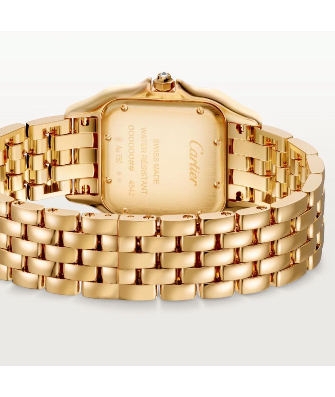 CARTIER Желтые часы из желтого золота, фото 3
