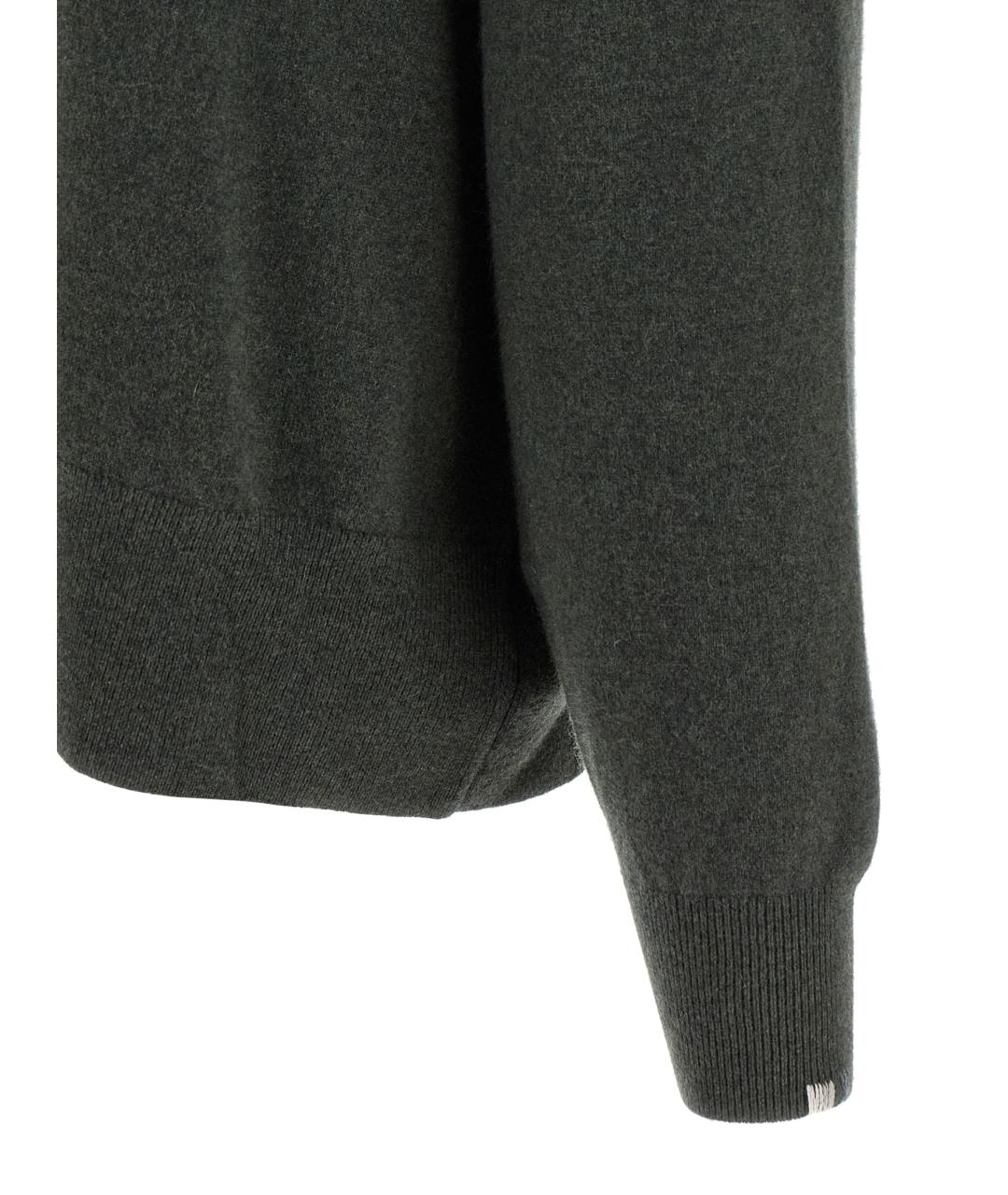 EXTREME CASHMERE Зеленый кашемировый джемпер / свитер, фото 3