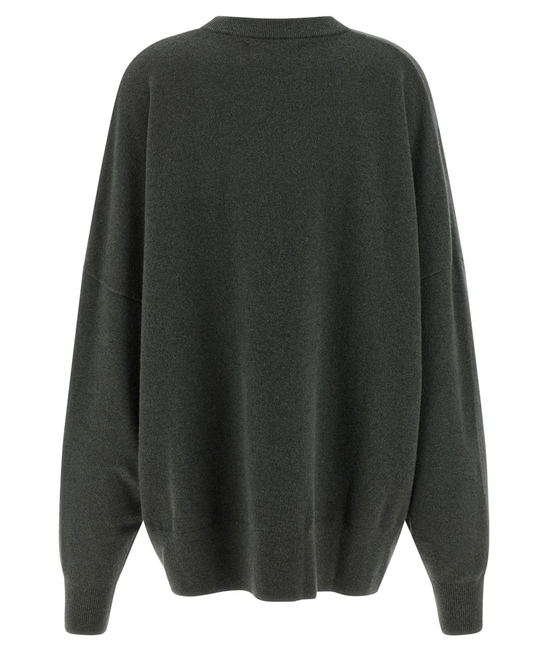 EXTREME CASHMERE Зеленый кашемировый джемпер / свитер, фото 2