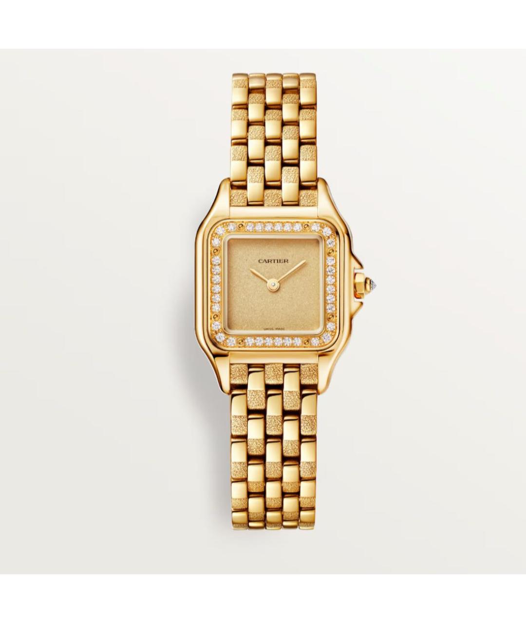 CARTIER Желтые часы из желтого золота, фото 8