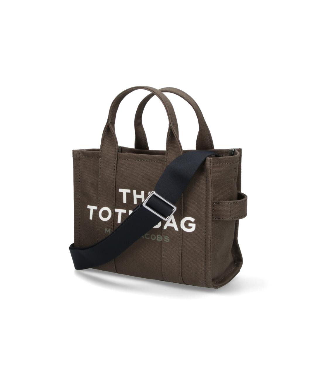 MARC JACOBS Коричневая хлопковая сумка тоут, фото 2