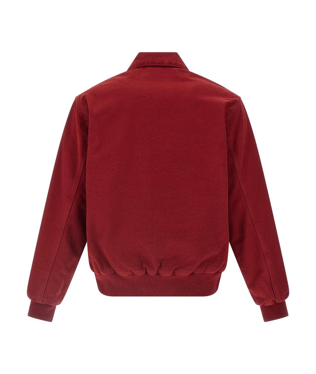 CARHARTT WIP Красная хлопковая куртка, фото 2