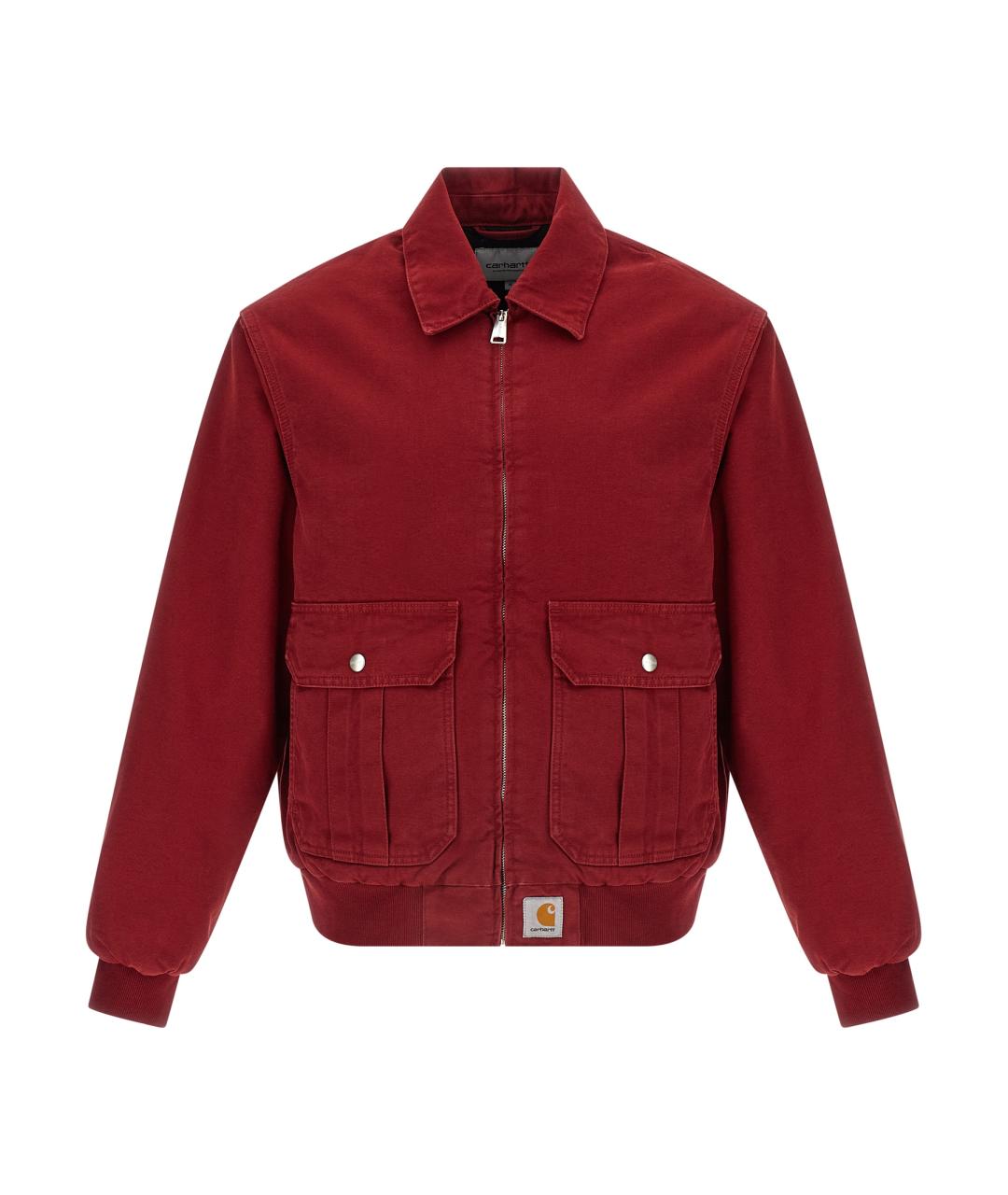 CARHARTT WIP Красная хлопковая куртка, фото 1