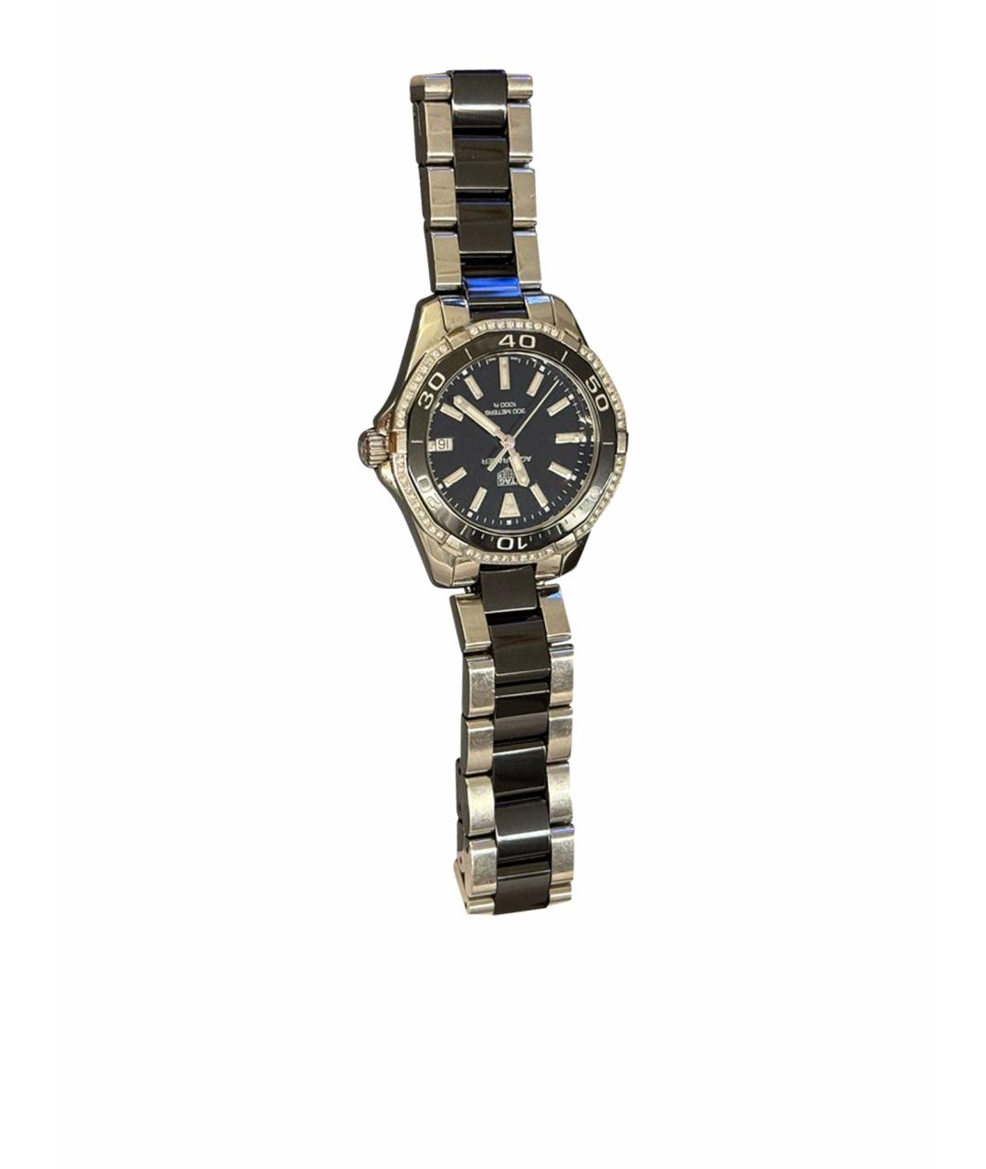 TAG HEUER Черные керамические часы, фото 1
