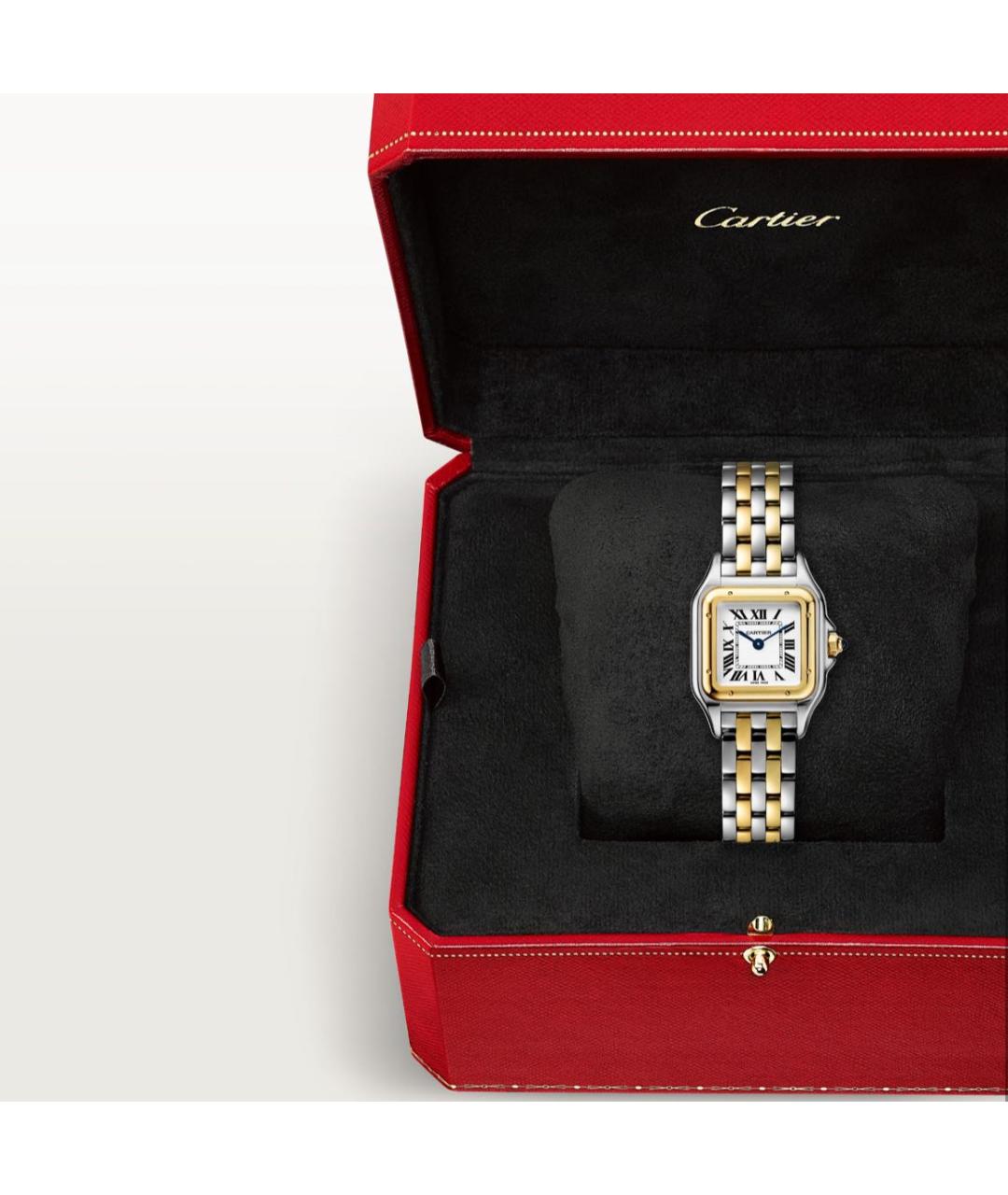 CARTIER Серебряные часы из желтого золота, фото 6