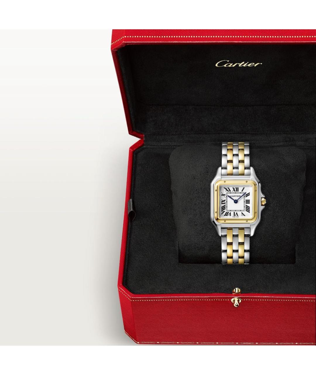 CARTIER Серебряные часы из желтого золота, фото 6