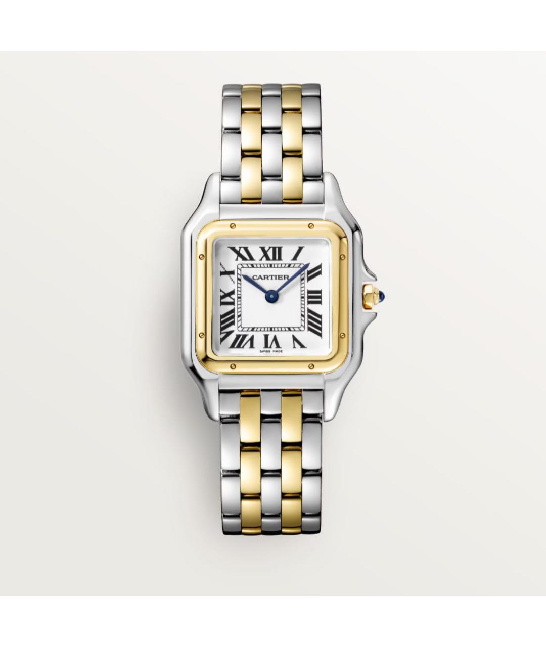 CARTIER Серебряные часы из желтого золота, фото 7