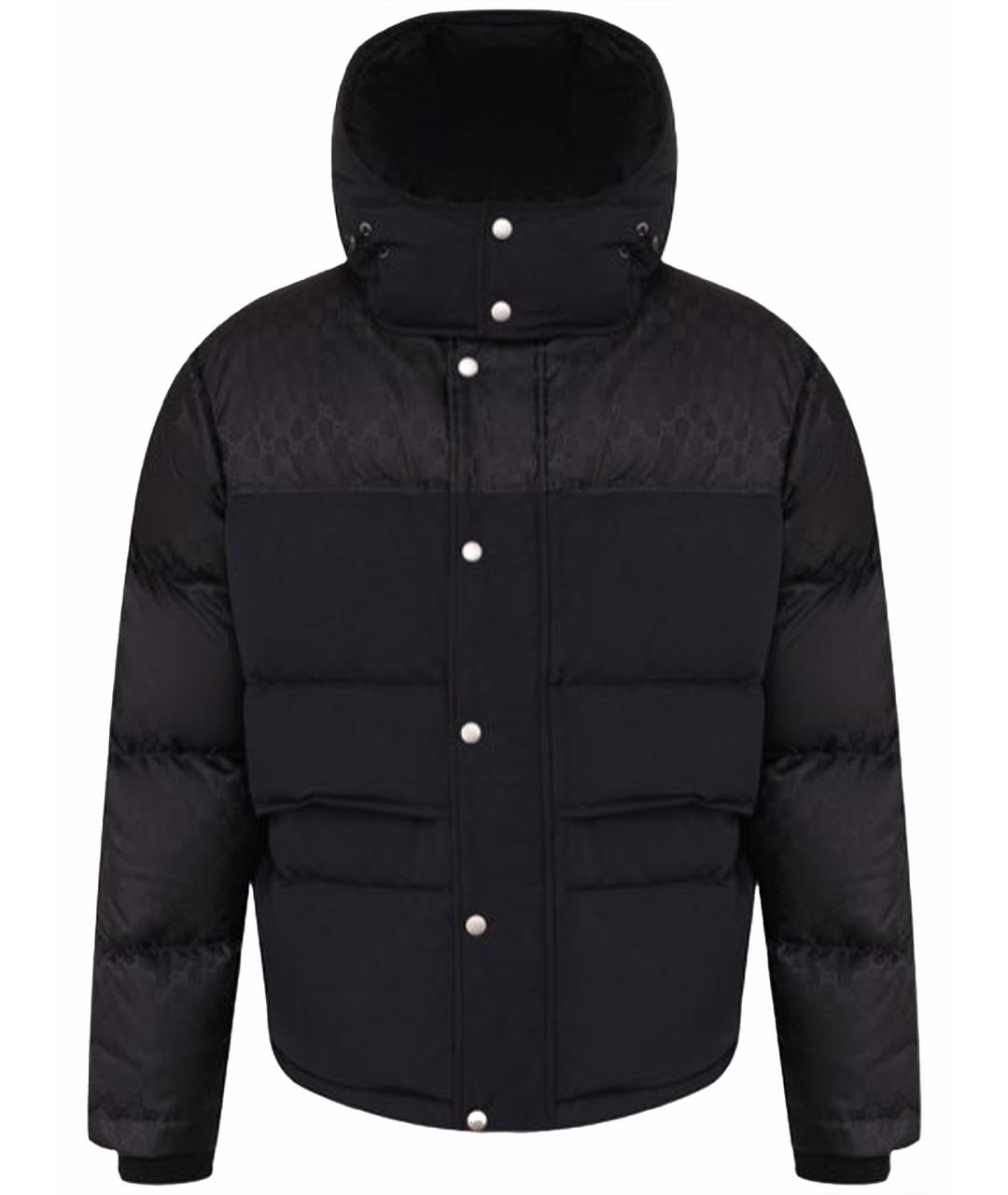 GUCCI Темно-синий пуховик, фото 1