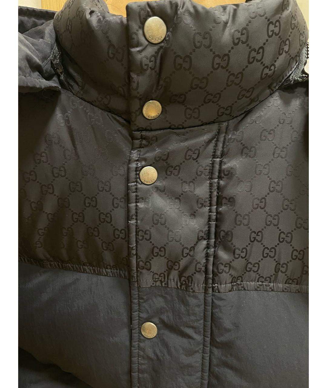 GUCCI Темно-синий пуховик, фото 4