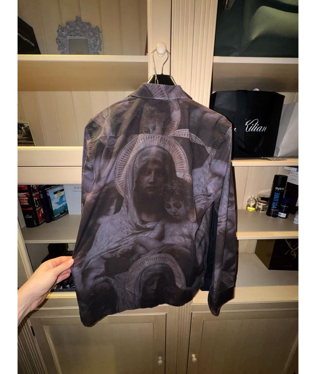 GIVENCHY Фиолетовая хлопковая кэжуал рубашка, фото 2