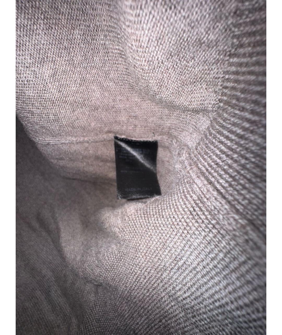 GUCCI Бежевый шерстяной джемпер / свитер, фото 5