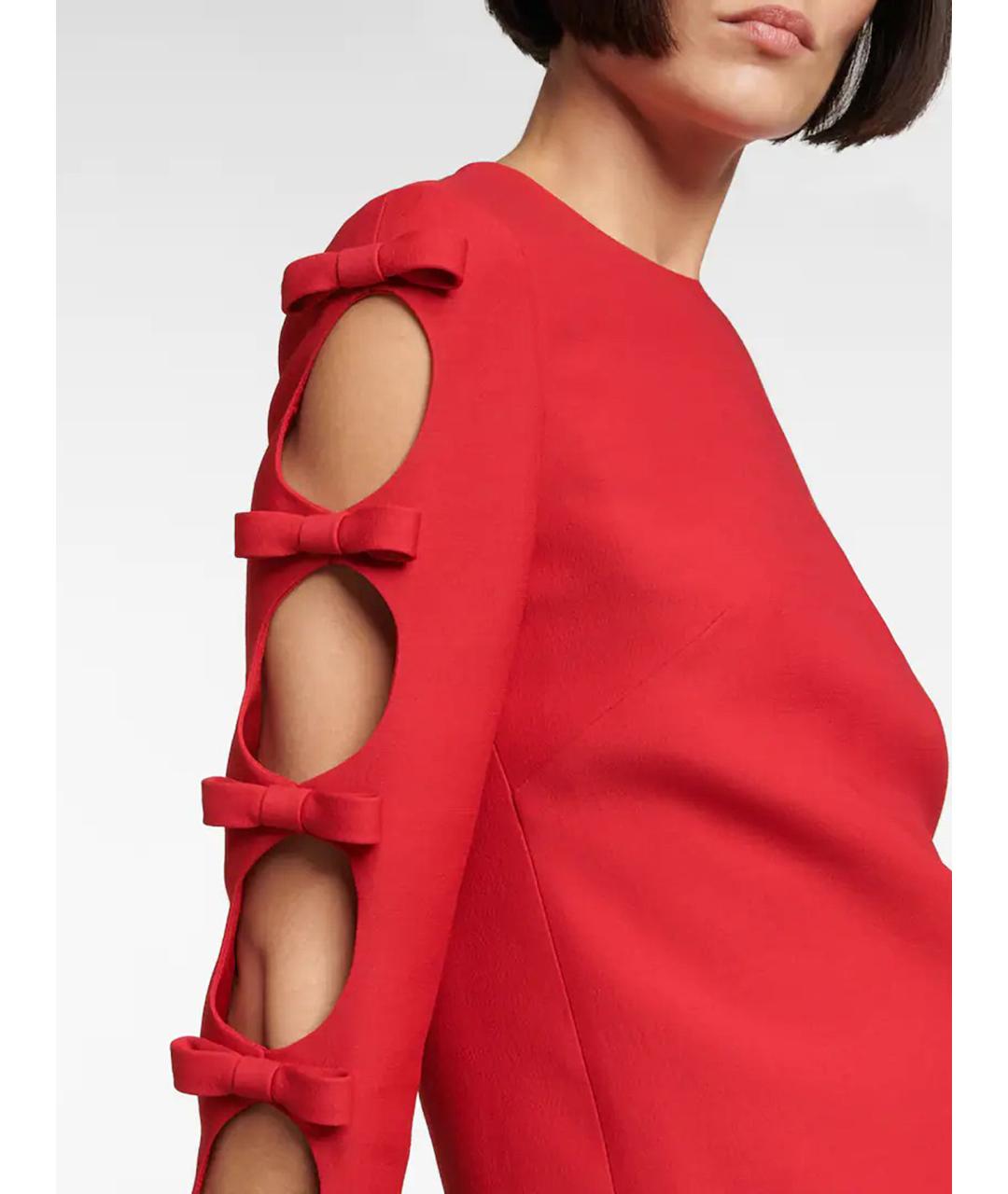 VALENTINO Красная вискозная блузы, фото 3