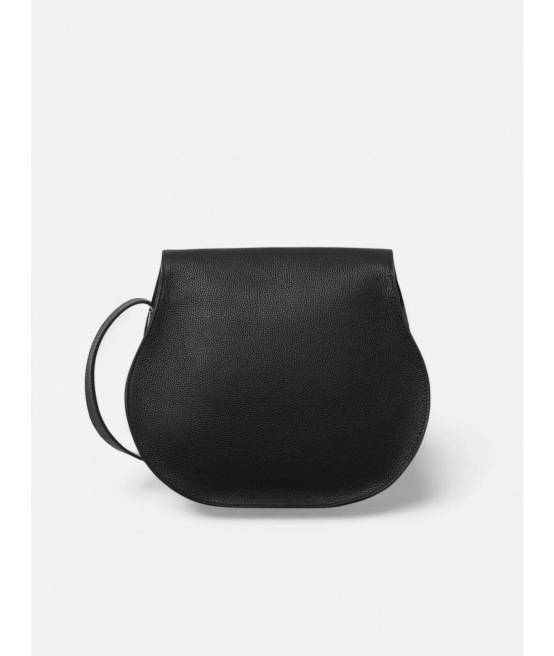 CHLOE Черная кожаная сумка через плечо, фото 3