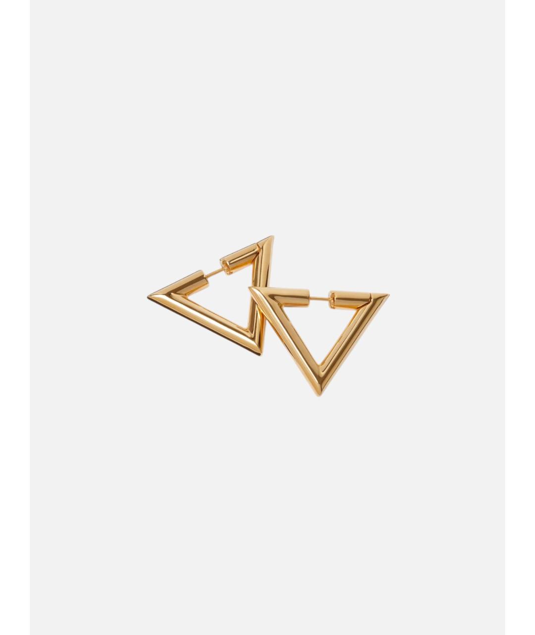 VALENTINO Золотые латунные серьги, фото 4