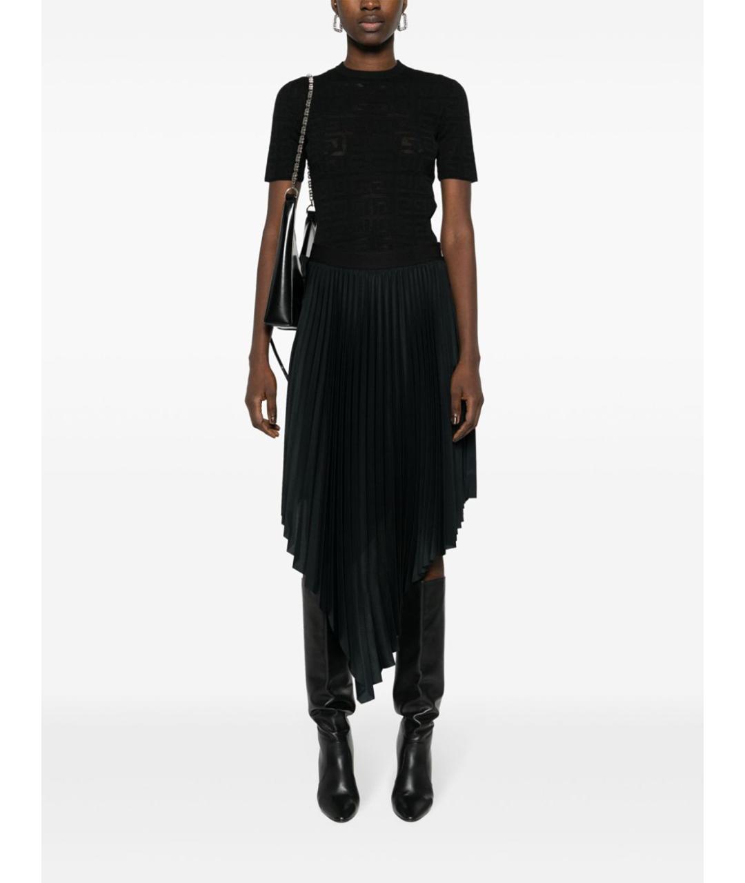 GIVENCHY Черный вискозный джемпер / свитер, фото 4