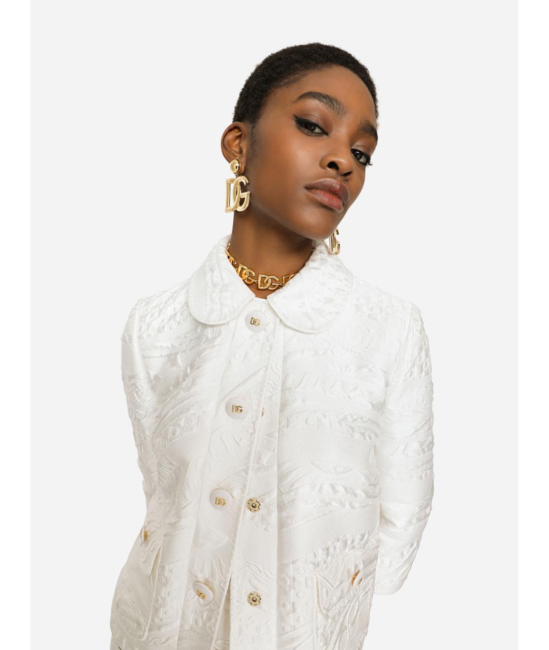 DOLCE&GABBANA Золотое металлическое колье, фото 2