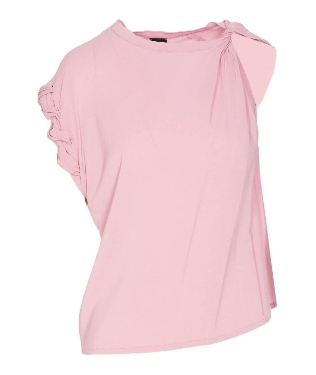 PINKO Розовая вискозная блузы, фото 1