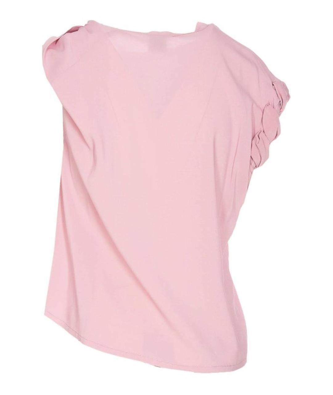 PINKO Розовая вискозная блузы, фото 2