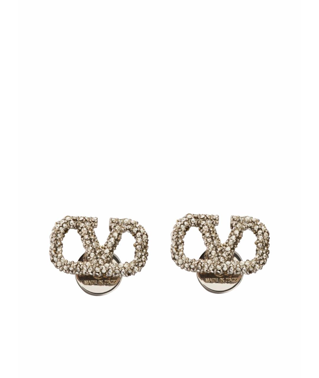 VALENTINO Серебряные латунные серьги, фото 1