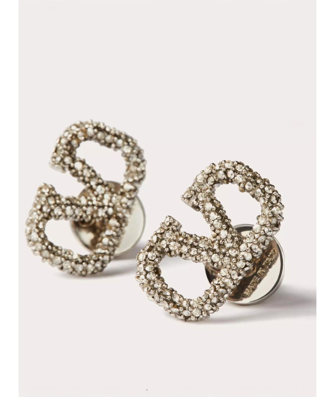 VALENTINO Серебряные латунные серьги, фото 4