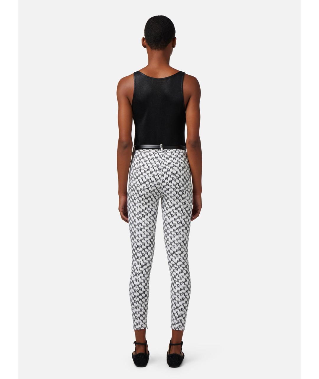 ELISABETTA FRANCHI Мульти полиэстеровые леггинсы и велосипедки, фото 3