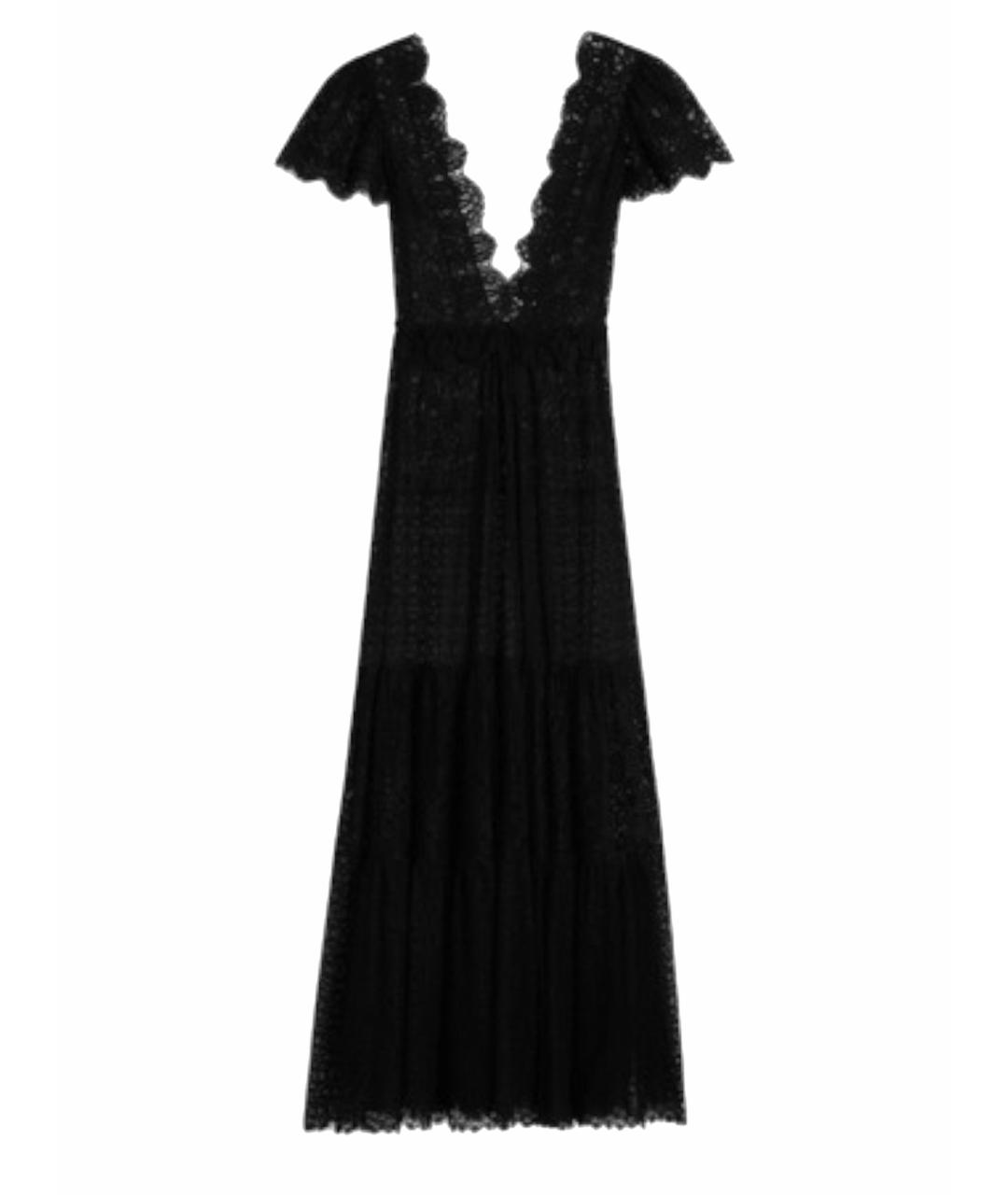 CELINE Черное хлопковое платье, фото 1
