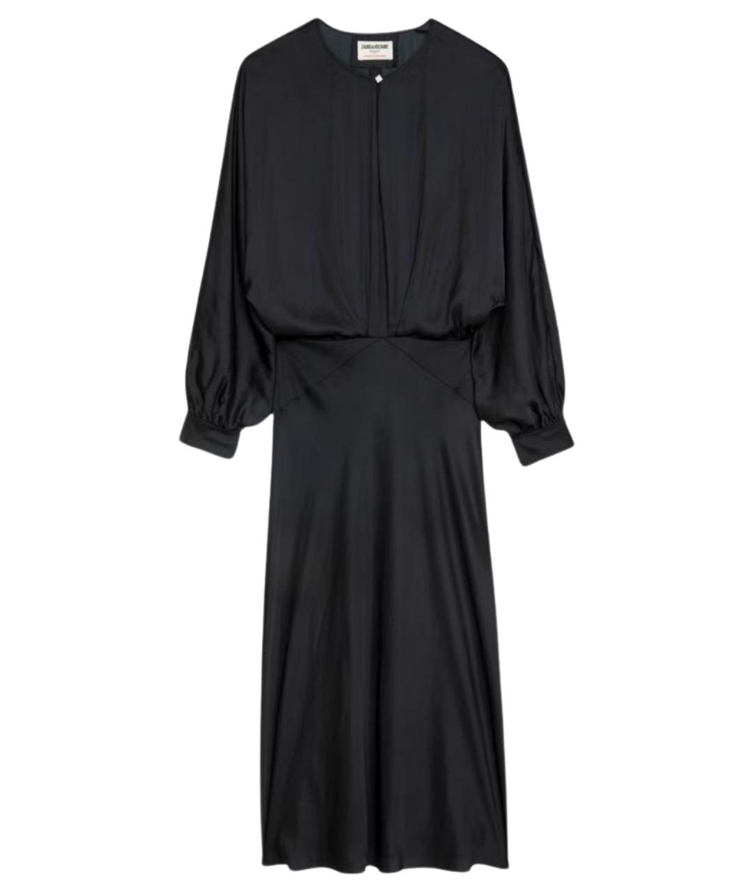 ZADIG & VOLTAIRE Черное полиэстеровое повседневное платье, фото 1