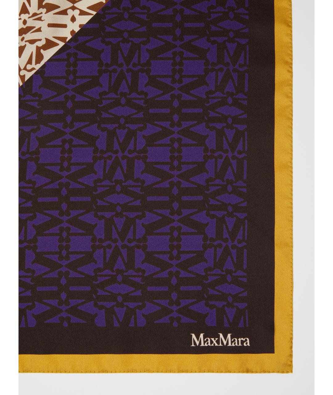 MAX MARA Мульти шелковый платок, фото 3