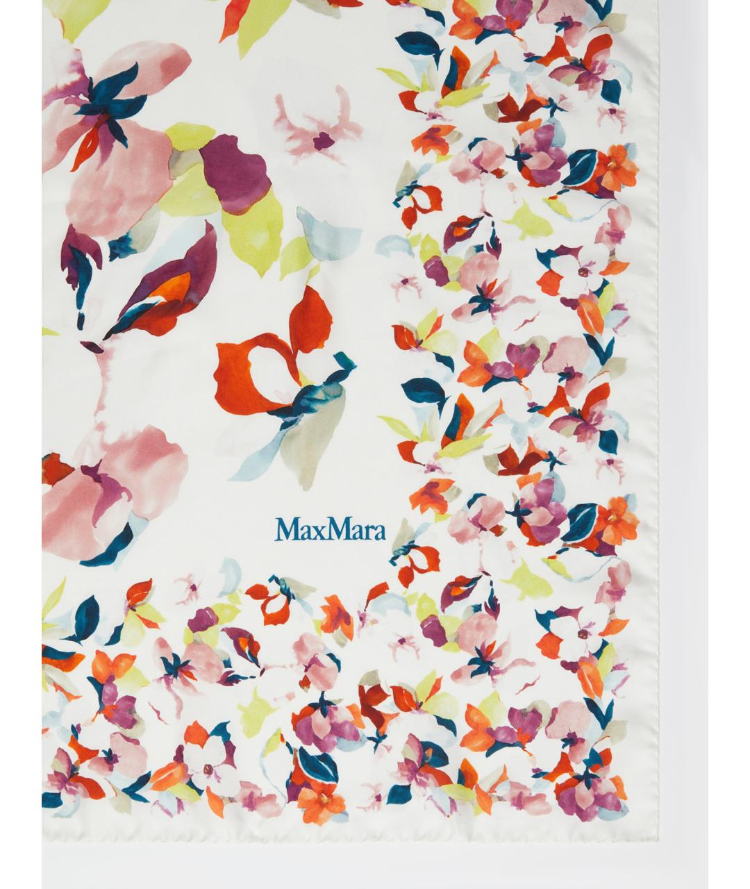 MAX MARA Мульти шелковый платок, фото 2